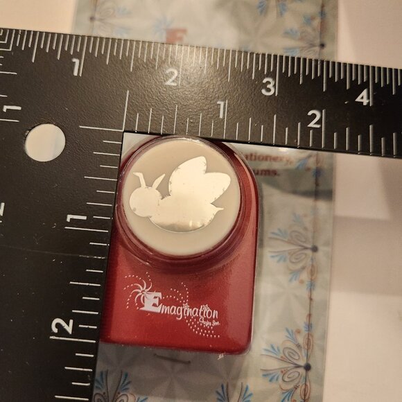 Bumblebee Large Hole Punch Emagination paper Scrapbook Garden - Picture 4 of 5